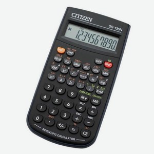 Калькулятор Citizen SR-135N, 8-разрядный, черный