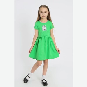 Платье для девочки  Таня-1  Ивашка р.122 ц.Зелёный арт.ПЛ-665/1