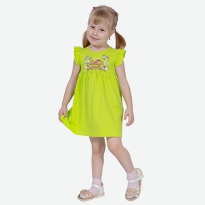 Платье для девочки Basia р.92-52 цв.зеленое яблоко арт.Л2434-5938