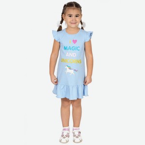 Платье для девочки Basia р.98 цв.голубой мел арт.Л2450-5739
