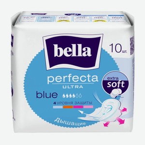 Bella Ультратонкие прокладки Perfecta Ultra Blue, 10 шт