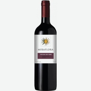 Вино Miraflora красное полусладкое 11.3% 750мл
