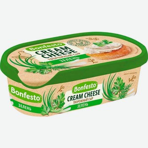 Сыр Bonfesto Кремчиз творожный с зеленью 65% 140г