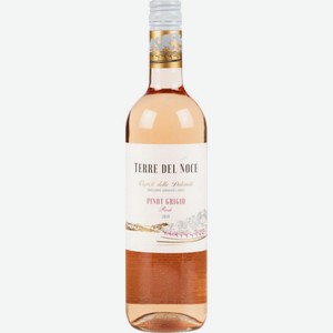 Вино Terre del Noce Pinot Grigio розовое сухое 12 % алк., Италия, 0,75 л