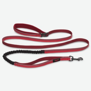 Поводок для собак Антирывок Company of Animals  HALTI All-In-One-Lead , красный, 2.1мх2.5см (Великобритания)
