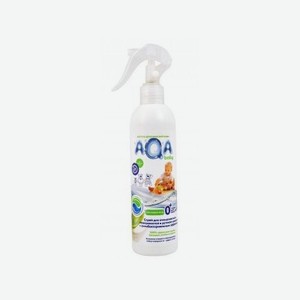 Спрей AQA baby, антибактериальный д/очищения поверхностей в дет.комнате, 300 мл