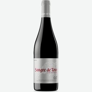 Вино  Сангре де Торо  Красное безалкогольное, 2022, 2022, 750 мл, Красное, Полусладкое
