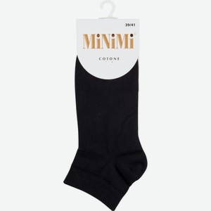 Носки женские MiNiMi Cotone 1201 цвет: чёрный, размер 25-27 (39-41)