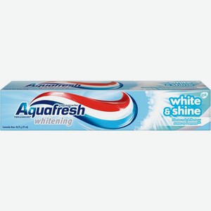 Зубная паста Aquafresh Сияющая Белизна 75мл