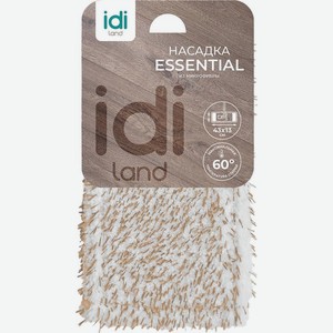 Насадка Idi Land Essential для швабры сменная микрофибра 43x13см 1шт.