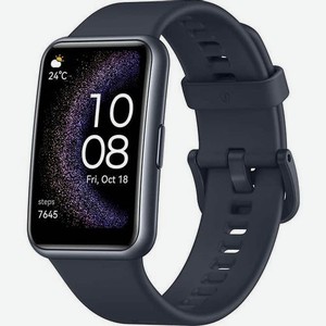 Смарт-часы Huawei FIT SE Stia-B39, 30мм, 1.64 , черный / черный [55020atd]