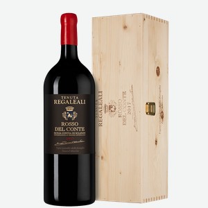 Вино Tenuta Regaleali Rosso del Conte в подарочной упаковке, Tasca d Almerita, 1.5 л., 1.5 л.
