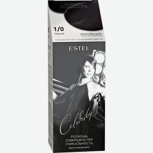 Крем-краска для волос Estel Celebrity 1/0 Черный 140мл