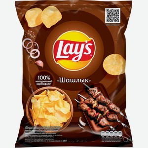 Чипсы картофельные Lay s со вкусом шашлыка, 140 г