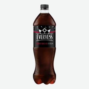 Напиток газированный Эвервесс Кола без сахара, 1л