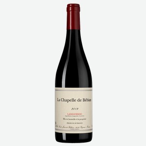 Вино La Chapelle de Bebian Rouge, Prieure Saint-Jean de Bebian, 0.75 л.