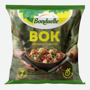 Овощная смесь Bonduelle Вок по-азиатски быстрозамороженная 400 г