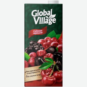 Напиток сокосодержащий Global Village Садовая черешня 950мл
