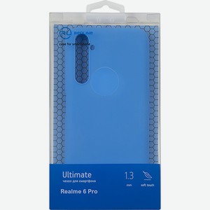 Чехол RED-LINE Ultimate для Realme 6 Pro, голубой (УТ000022308)