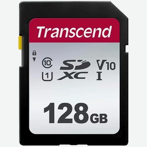 Карта памяти Transcend SDXC 128GB (TS128GSDC300S)