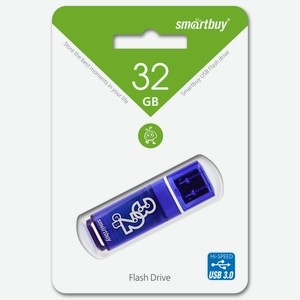 Флеш-накопитель UFD 3.0 Smartbuy 32GB Glossy series Dark