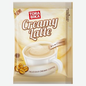 Напиток кофейный Torabika 3в1 Creamy Latte Сливочный Латте, 30 г