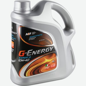 Моторное масло полусинтетическое G-Energy Expert G 10W-40, 4 л