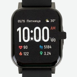 Смарт-часы HAYLOU LS02, 1.4 , черный / черный