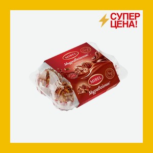 Пирожное Муравейник Мирэль (6шт) 0.42кг