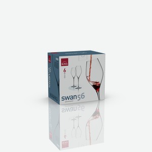 Набор бокалов для вина Rona Swan, 560мл x 6шт Словакия