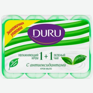 Крем-мыло Duru Soft Sens зеленый чай 4шт 320г