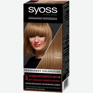 Крем-краска для волос Syoss 7-6 Русый