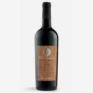 Вино Красное Сухое Bottega Флоренция Россо Тоскана 2015 г.у. 14%, 0,75 л, Италия