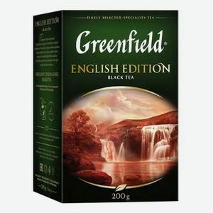 Чай черный Greenfield English edition листовой 200 г