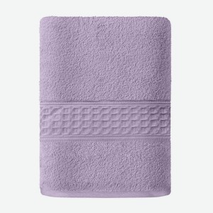 Набор полотенец Home&Style махровое 450г/м2 FRESCO цвет Дымчато-фиолетовый