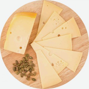Сыр полутвёрдый Маасдам Excelsior 45%, 1 кг