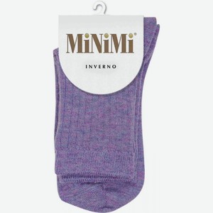 Носки женские MiNiMi Inverno 3302 цвет: лиловый, 39-41 р-р