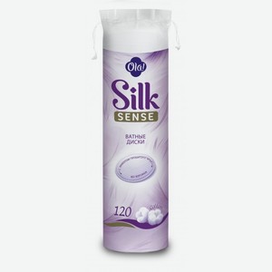 Ватные диски Silk Sense 120шт Ola!, 0,056 кг