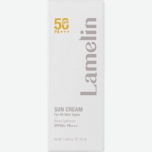 Крем питание для лица Ламелин солнцезащитный СПФ50+ Преттискин к/у, 50 мл