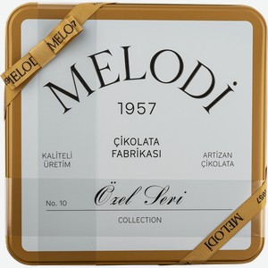 Конфеты шоколадные Мелоди 1957 пралине орехи крем Мелоди Чиколата ж/б, 250 г
