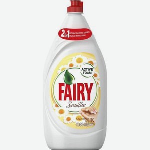 Средство для мытья посуды Fairy Нежные руки Ромашка и витамин E 1,35 л