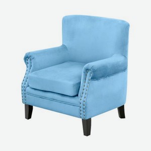 Кресло Deko 70х74х78,5 см с подушками голубой