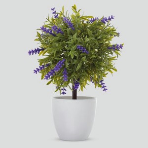 Цветок искусственный Ad trend deco лаванда в кашпо 23,5 см