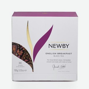 Чай черный Newby English breakfast 25 пакетиков