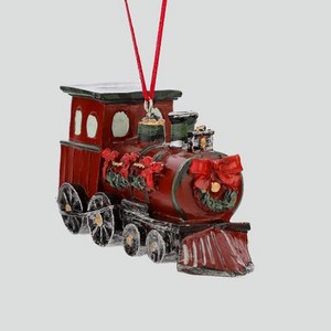 Поезд новогодний Teammann декоративная 11х4х5,7 см