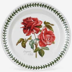 Тарелка десертная Portmeirion Ботанический сад розы ароматное облако, красная роза 15 см