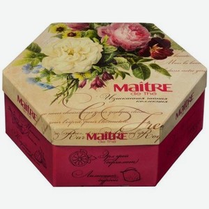 Набор чая Maitre de The Цветы 12 вкусов, 120 г