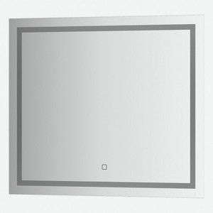 Зеркало Evoform со встроенным LED-светильником 22 W 70х60 см Сенсорный выключатель