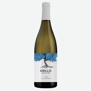 Вино Colomba Bianca Grillo Sicilia белое полусухое, 0.75л Италия