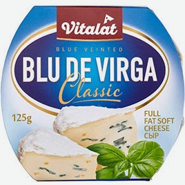 Сыр мягкий Vitalat Блю де Вирга с плесенью 60% 125 г